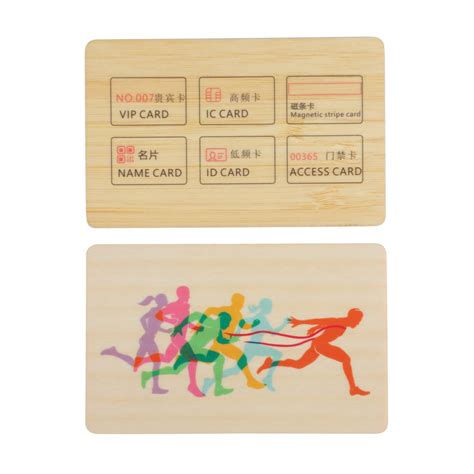 wood 13.56mhz rfid card|YARONGTECH MIFARE Classic 1K RFID Wood .